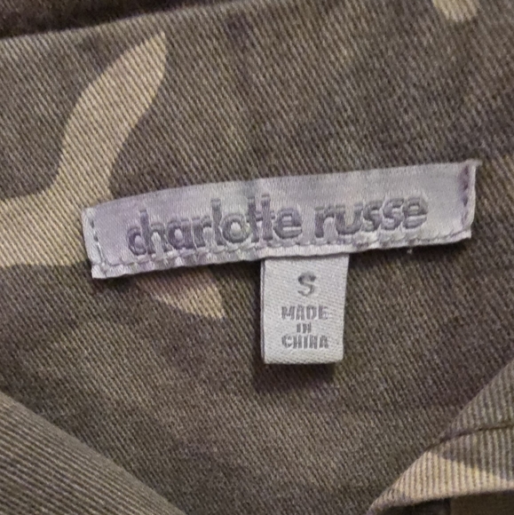 Women's Small - Charlotte Russe camouflage jacket - Picture 3 of 3
